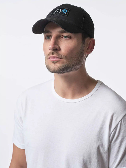6-Panel Logo Mesh Back Cap