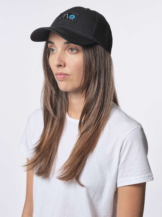 6-Panel Logo Mesh Back Cap