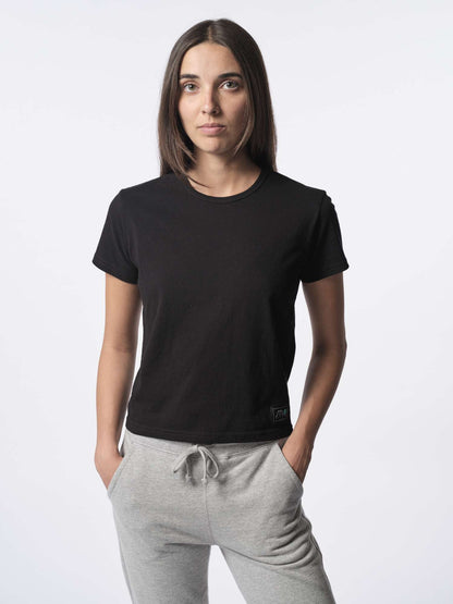 Cropped Village Short Sleeve